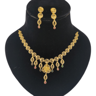 30grams plain gold necklace designs