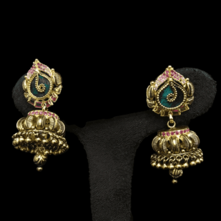 Latest 16 grams gold buttalu designs